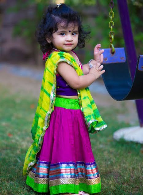 Dandiya dress for baby hot sale girl