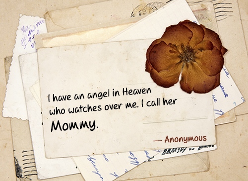 Thought for the day - Mom is an angel - Indian Motherhood & Parenting