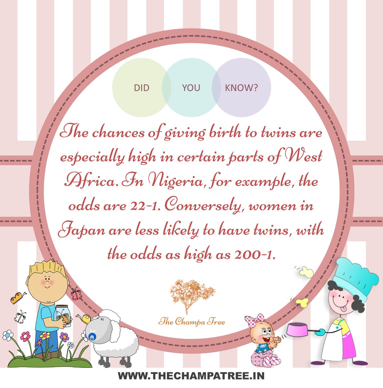 Did You Know Facts - Twin babies