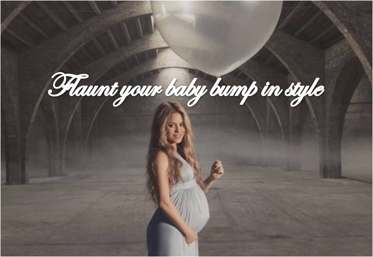 Flaunt your baby bump in style