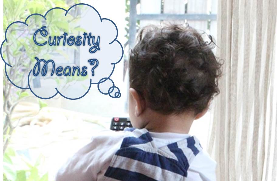 Thought of the day – Curiosity means what to this little man?