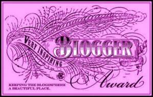 Very Inspiring Blogger Award