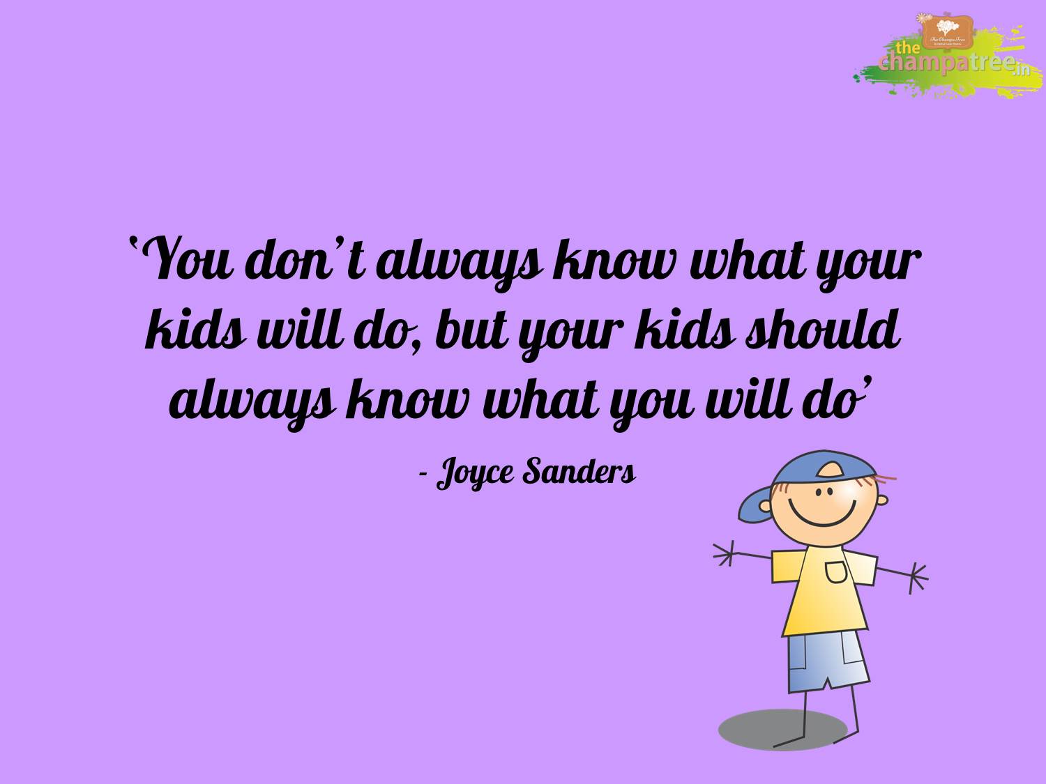 Read more about parenting and short moral stories on The Champa Tree Motivational quotes on positive parenting 04