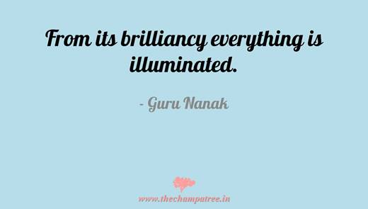 Guru Nanak Jayanti Quotes in English | The Champa Tree