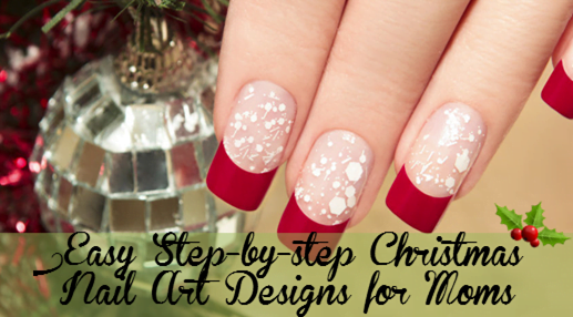 10 Easy Christmas Nail Art Designs For Moms