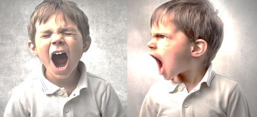 An angry child 05