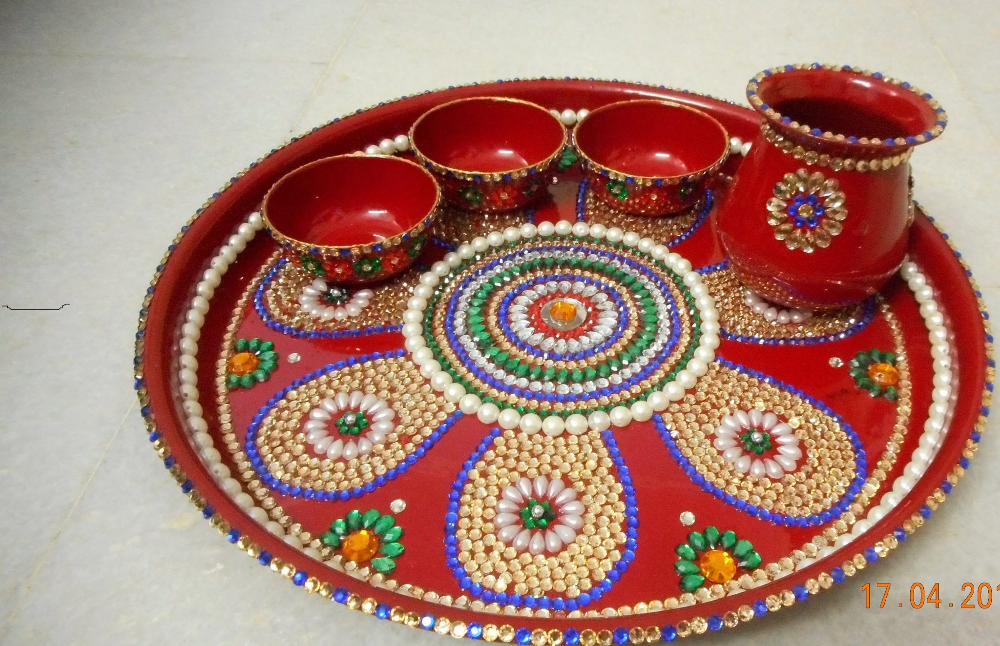 19 Unique Karwa Chauth Pooja Thali Designs Available Online
