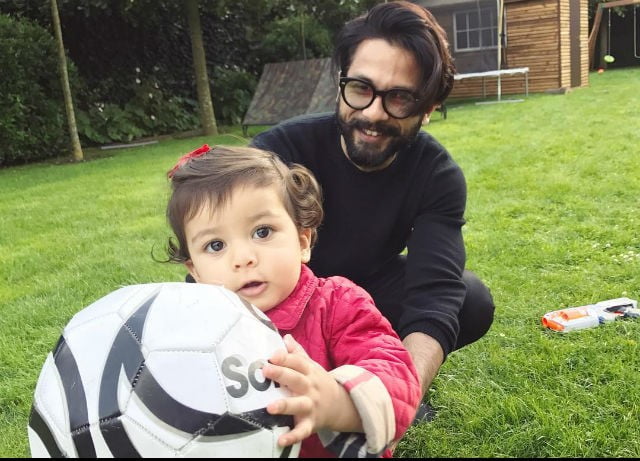 Celebrity dads - Shahid Kapoor
