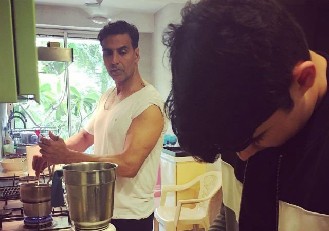 Celebrity dads - Akshay Kumar