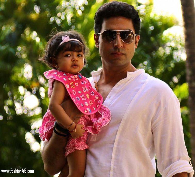 Abhishek Bachchan and Aradhya