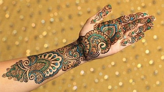 new mom mehndi designs 11