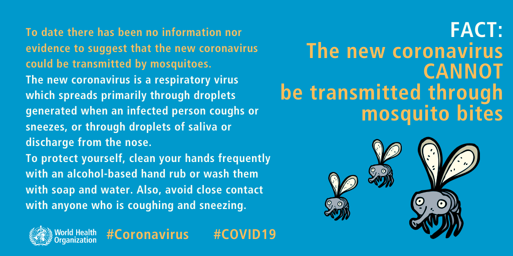 Coronavirus - Tip 6 for parents by WHO