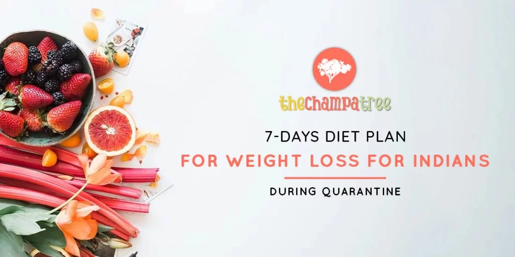 7-day Diet Plan for Weight Loss: Health and Fitness During Quarantine