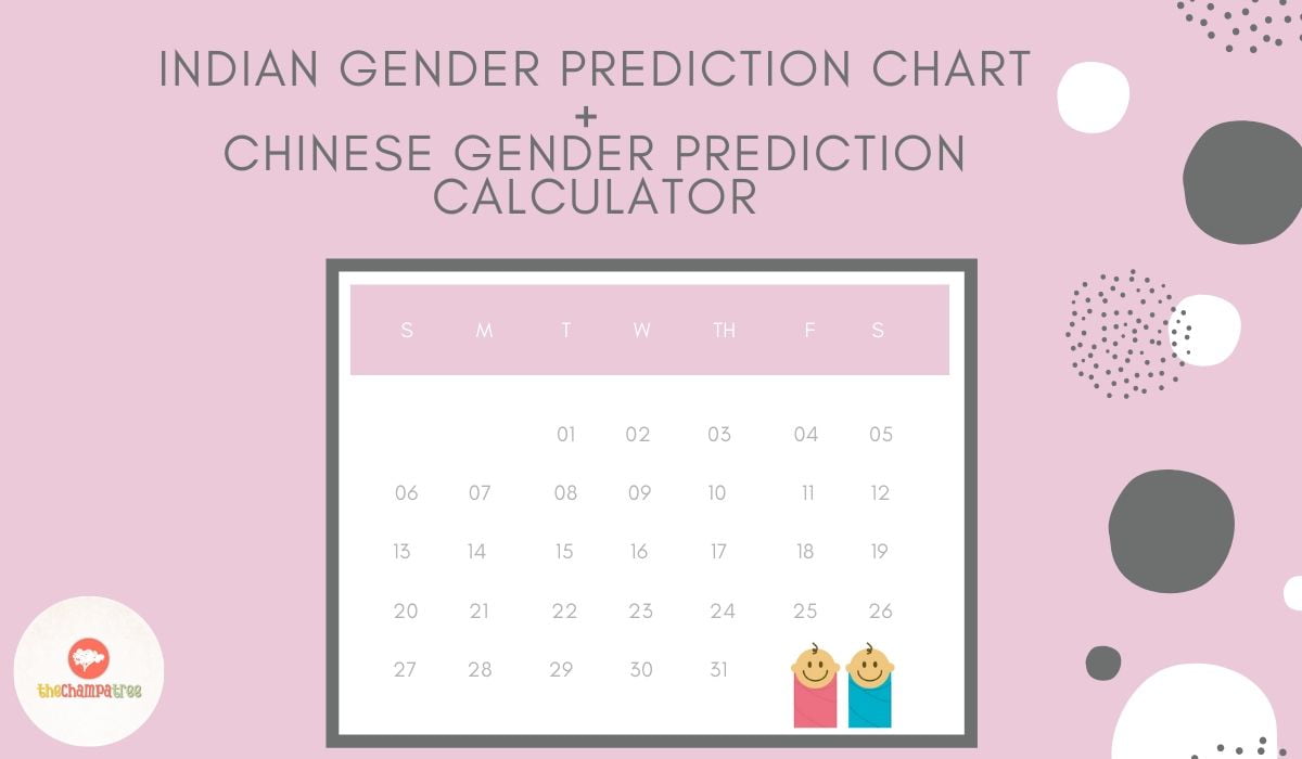 Indian Gender Prediction Chart 2020 Girl Or Boy TCT