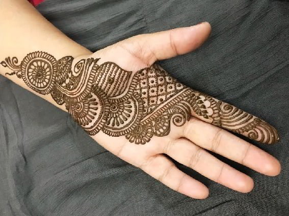 Indian henna design