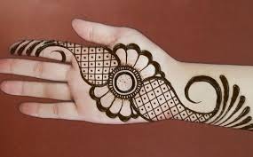 Simple mehndi henna