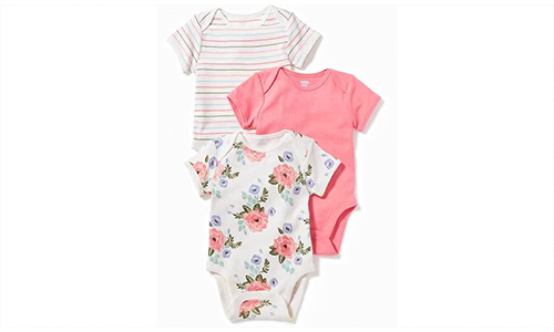 A set of 3 Baby onesies