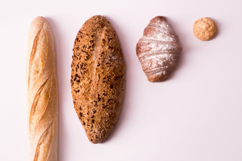 Different type of breads