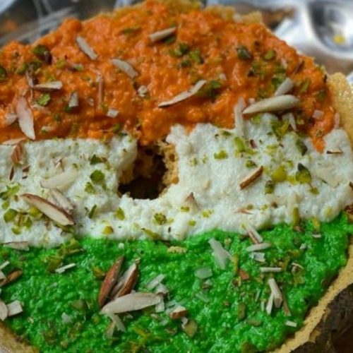 Tricolour Recipe - Ghevar
