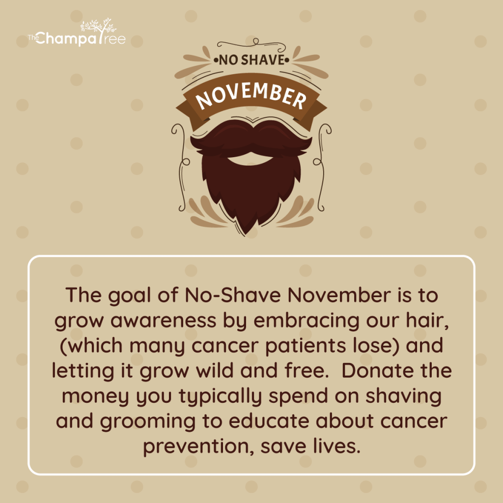 No Shave November - Goal