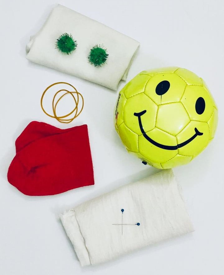 Christmas Crafts Snowman Ingredients