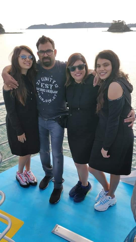 Sheetal Shah with her family