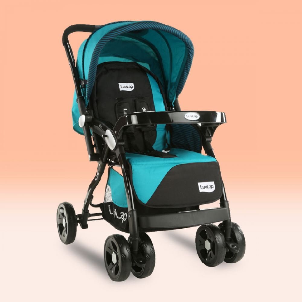 Stroller/Pram for babies - Blue stroller