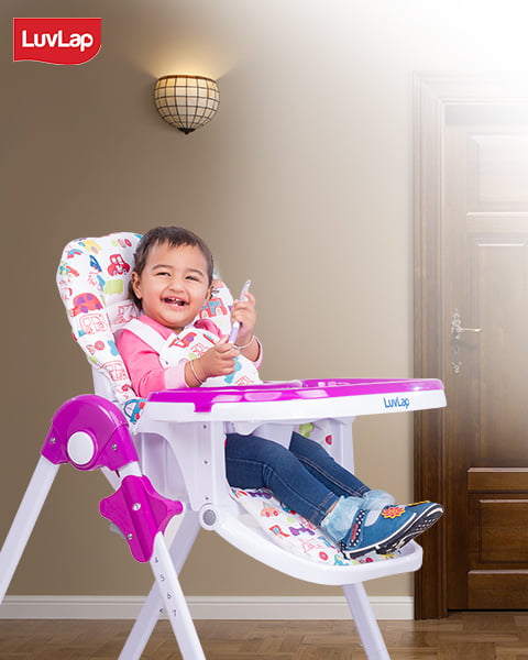 Luvlap high chair for babies