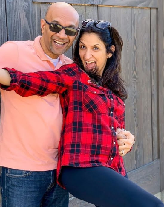 Breech Pregnancy - Preeti Gandhi with her husband