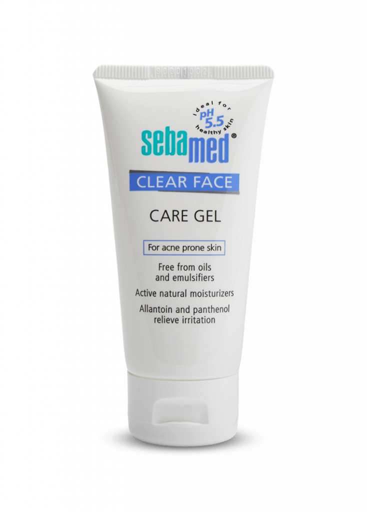 Pimple creams - Sebamed clear face care gel
