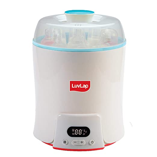 Sterilizing baby bottles - Luvlap Elite 4in1 electric steam sterilizer
