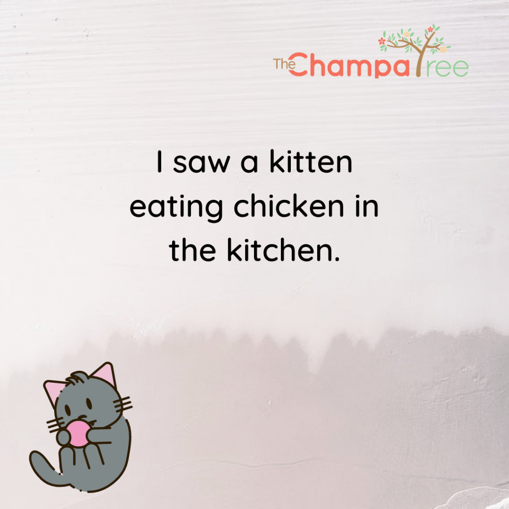 Tongue Twisters in English - Kitten