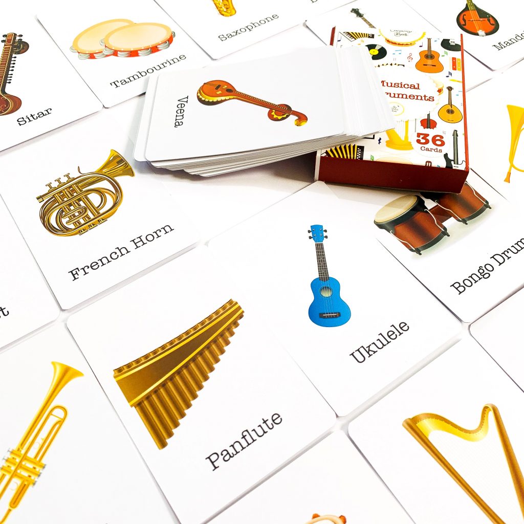 Flashcards with images