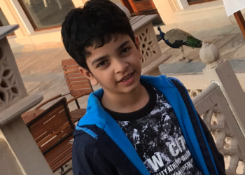 My Coronavirus Vaccine Cloud – By Dhruv Gupta, Age 8