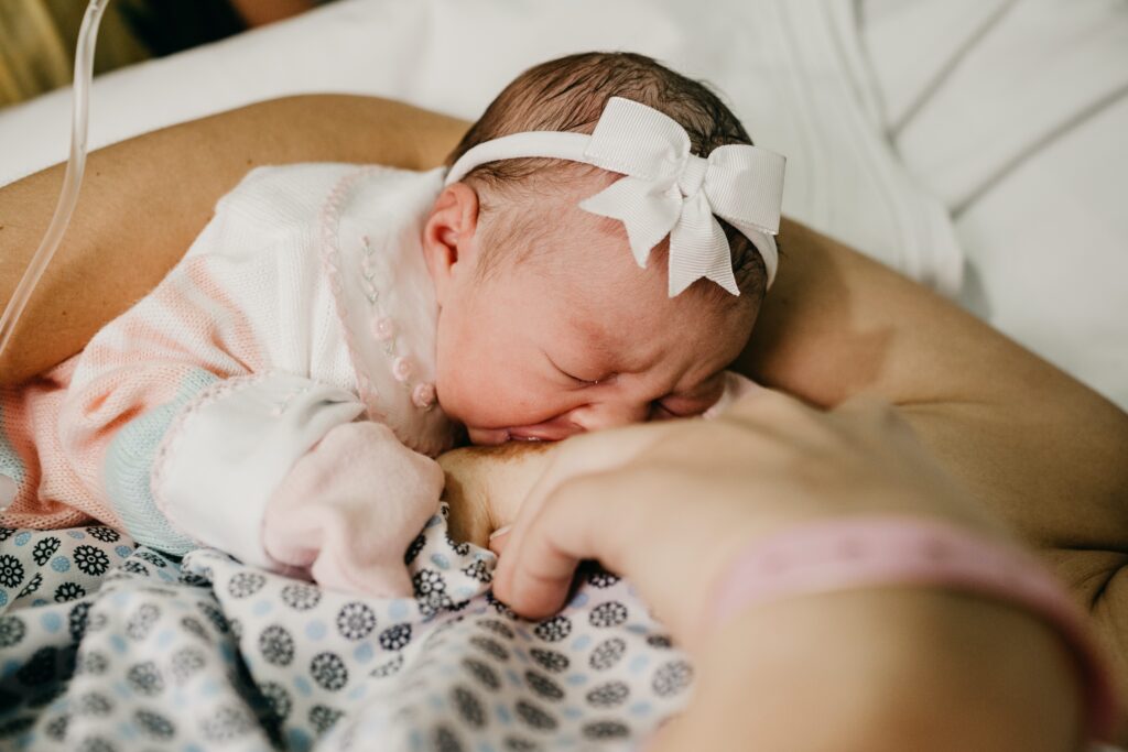 Breastfeeding positions