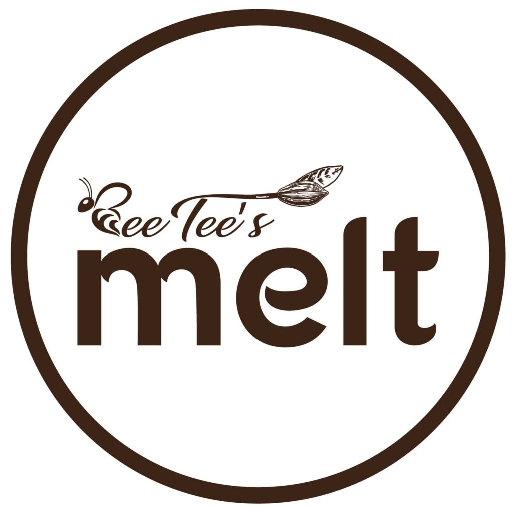 Bee Tees Melt Chocolate Logo