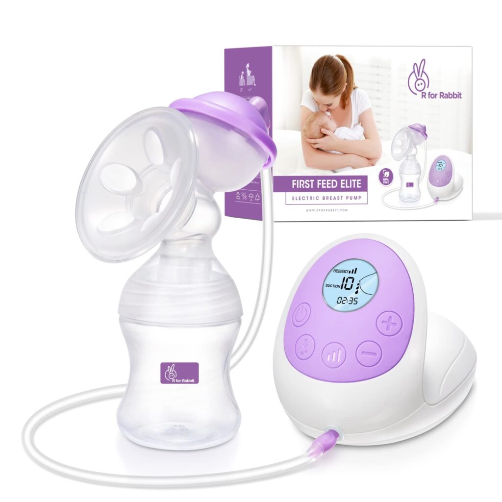 Breast pump usage - R for Rabbit