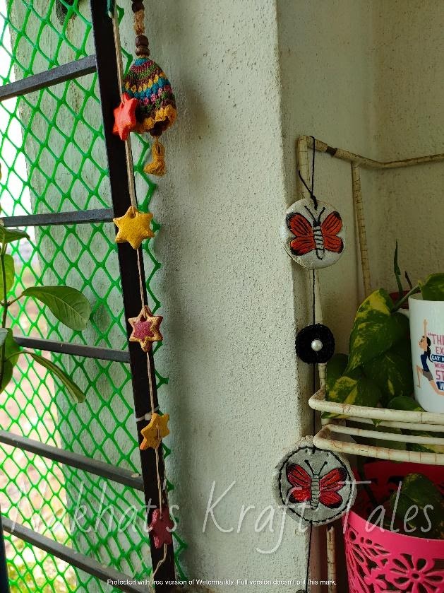 Homemade garden charms