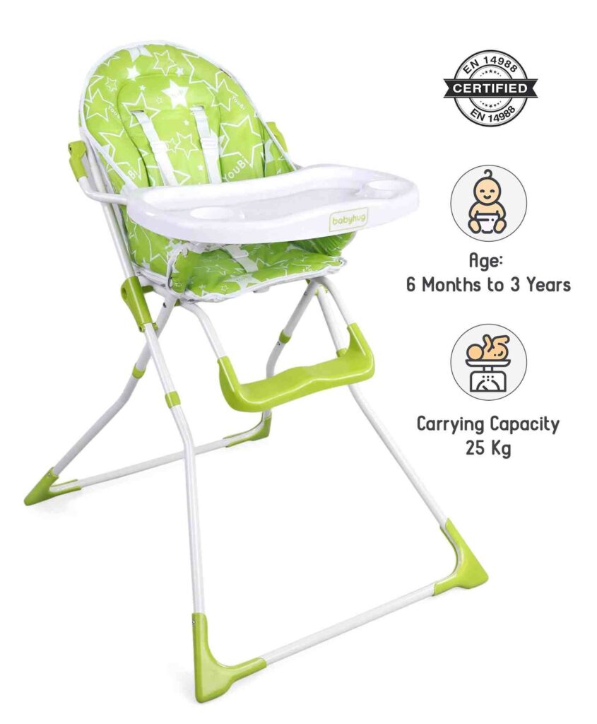 baby feeding high chair - Babyhug Fun Feast Highchair - 2790/-