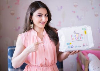 Feather Diapers And Soha Ali Khan! ￼