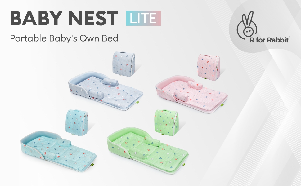 R for Rabbit Baby Nest Lite bedding set