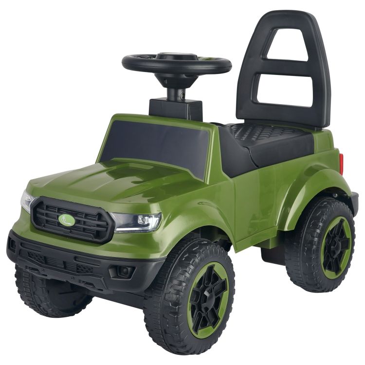 R for Rabbit Cruiser X Kids Ride On Car in green color