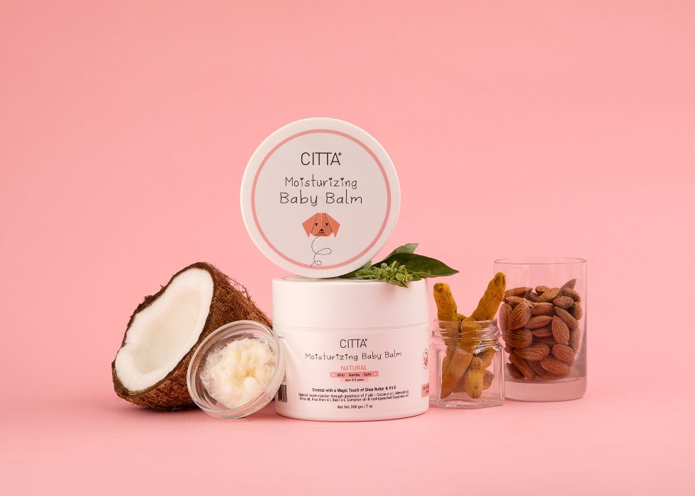 Premium Natural Baby And Kids Skincare Brand CITTA moisturizing balm