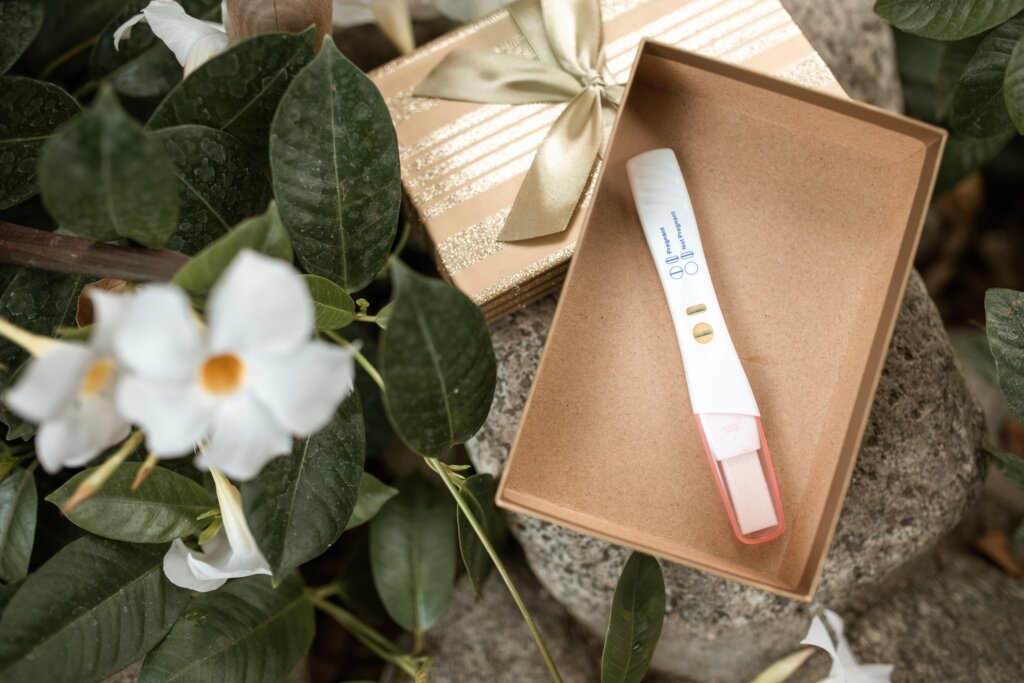 Positive pregnancy test